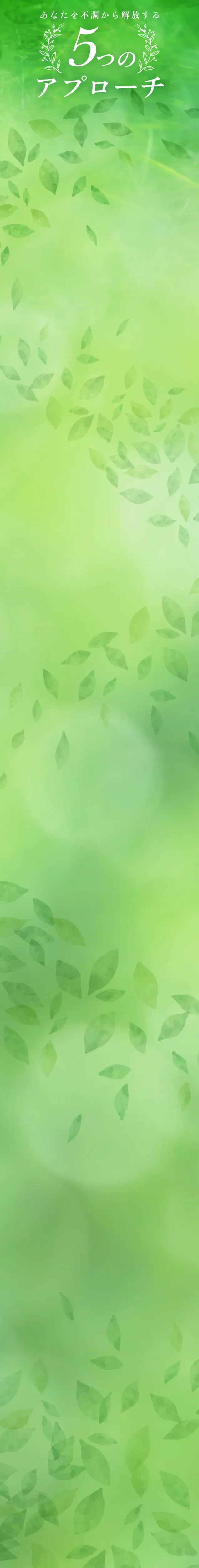 5つのアプローチ